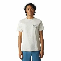 Fox T-Shirt Rockwilder Vintage Blanc