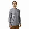 Fox Tech T-Shirt Manches Longues Out And About Gris Graphite -VTT marches fox tech langarm t shirt tech longsleeve t shirt out and about 1