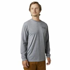 Fox Tech T-Shirt Manches Longues Out And About Gris Graphite