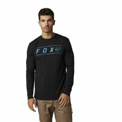 Fox Tech T-Shirt Manches Longues Pinnacle Noir