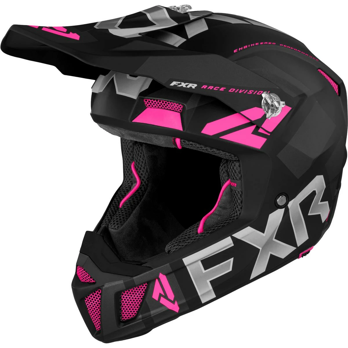 FXR Casque MX Clutch Evo Electric Pink 3 FXR Casque MX Clutch Evo Electric Pink