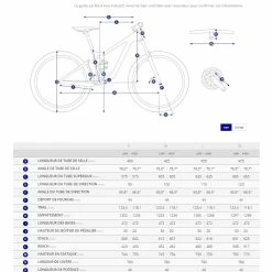 Velo VTT Electrique Giant Trance X E+ Pro 29 2 625Wh Chameleon Neptune T.L -VTT marches guide tailles geometrie vtt vae giant trance x e plus pro