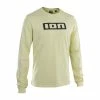 ION T-Shirt Manches Longues Logo Dirty Sand -VTT marches ion langarmshirt long sleeve shirt logo 1