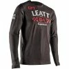 Leatt T-Shirt Manches Longues Heritage Noir -VTT marches leatt langarmshirt long sleeve shirt heritage 1