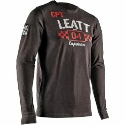 Leatt T-Shirt Manches Longues Heritage Noir