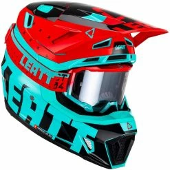 Leatt Kit Casque MX Avec Masque Moto 7.5 V23 Fuel