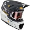 Leatt Kit Casque MX Avec Masque Moto 8.5 V23 Metallic -VTT marches leatt motocross helm kit mit brille mx helmet kit with goggles moto 8 5 v23 1