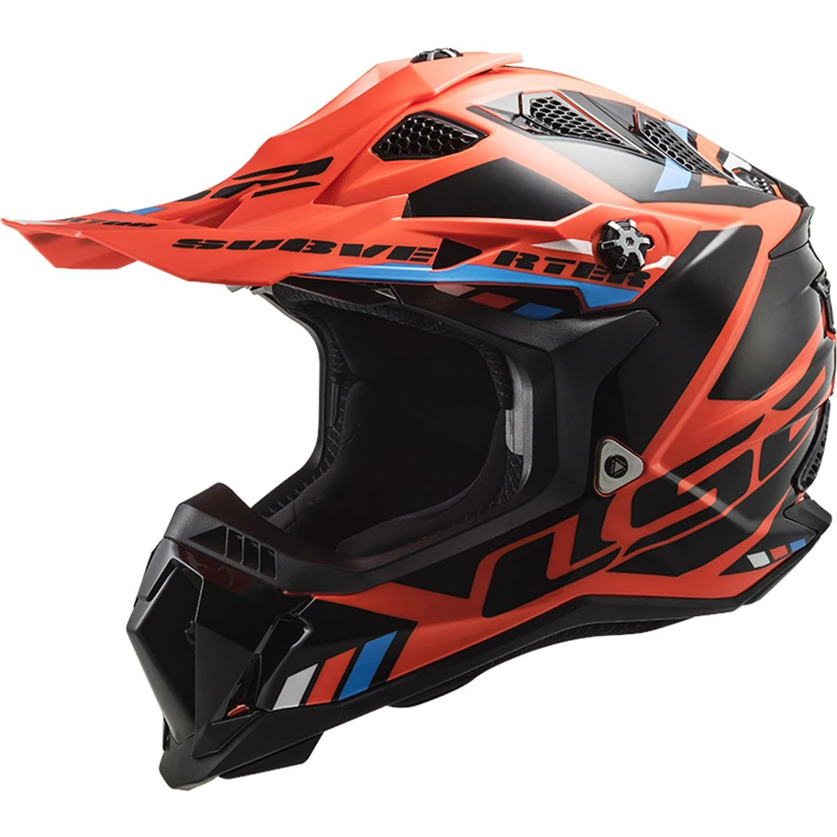 LS2 Casque MX MX 700 Subverter Neon Orange/Noir 3 LS2 Casque MX MX 700 Subverter Neon Orange/Noir