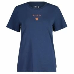 Maloja Femme T-Shirt PlanbellM. Midnight