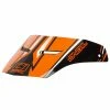 O'Neal Visière 2Series Holeshot Orange -VTT marches o neal helmschild helmet visor 2series holeshot 1