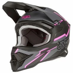 O'Neal Casque MX 3SRS Voltage - Noir/Pink