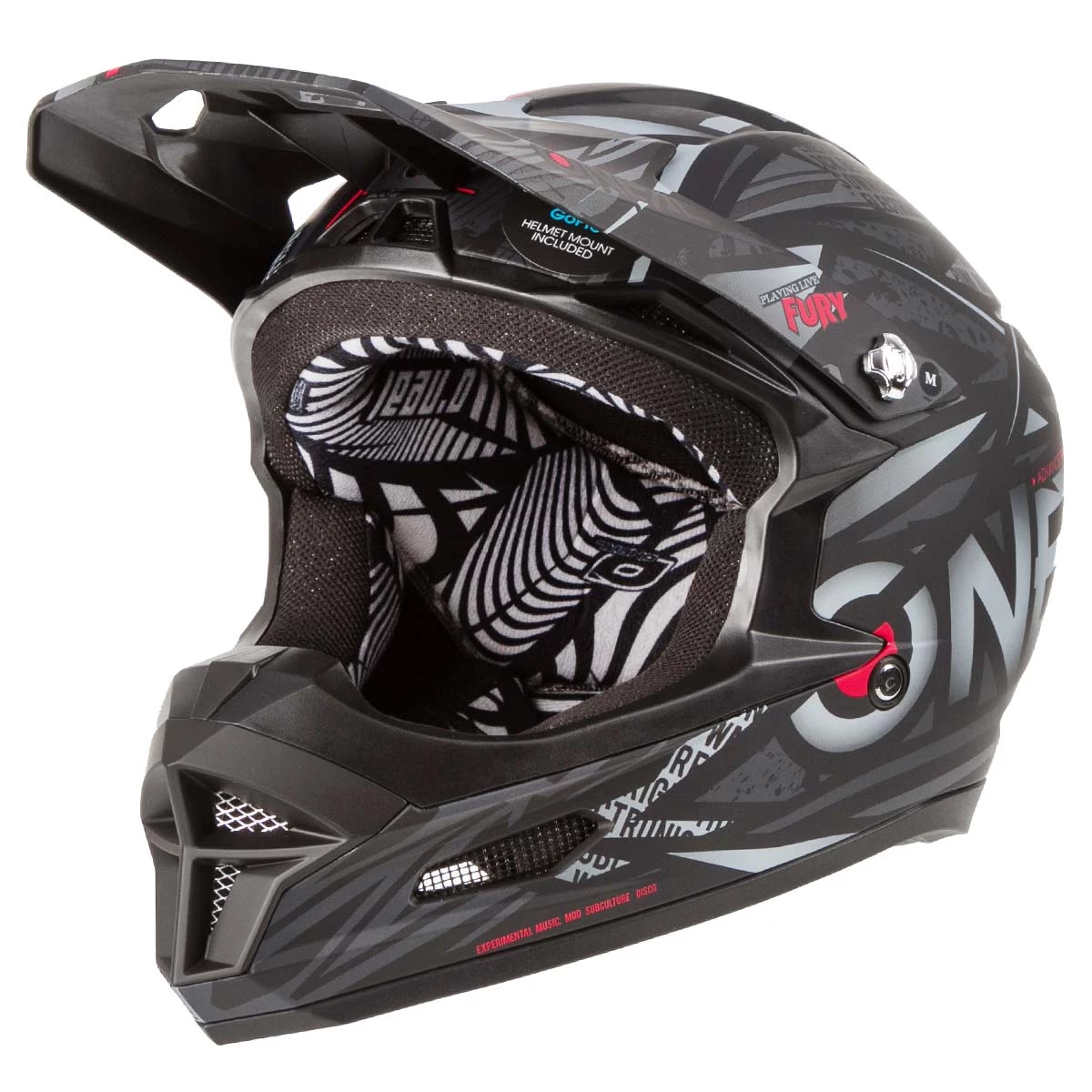 O'Neal Casque VTT Downhill Fury RL Synthy - Noir 3 O'Neal Casque VTT Downhill Fury RL Synthy - Noir