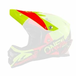 O'Neal Visière Backflip Burnout Noir/Hi-Viz/Orange