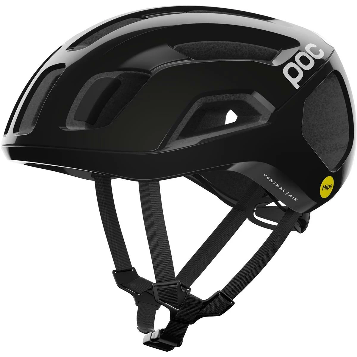 POC Casque De Vélo Ventral Air MIPS Noir Uranium 3 POC Casque De Vélo Ventral Air MIPS Noir Uranium