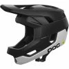POC Casque VTT Enduro Otocon Race MIPS Noir Uranium/Blanc Opaque Hydrogen
