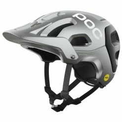 POC Casque VTT Enduro Tectal Race MIPS Argentite Silver/Uranium Black Matt
