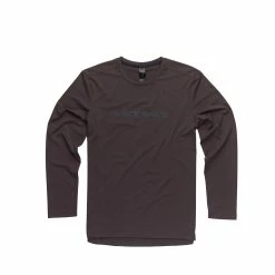 Race Face Tech T-Shirt Manches Longues Commit Charcoal