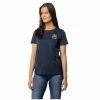 Red Bull Femme T-Shirt KTM Backprint Navy -VTT marches red bull girls t shirt ktm backprint 1 1