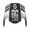 Scott Visière 350 Evo Plus Retro Gris/Noir 2 Scott Visière 350 Evo Plus Retro Gris/Noir -VTT marches scott helmschild helmet visor 350 evo plus retro 1