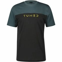 Scott T-Shirt Casual Tuned Aruba Green/Black
