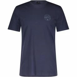 Scott T-Shirt Graphic Dark Bleu