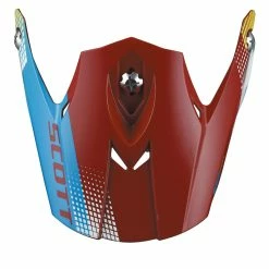 Scott Visière 350 Pro Dirt Rouge/Bleu