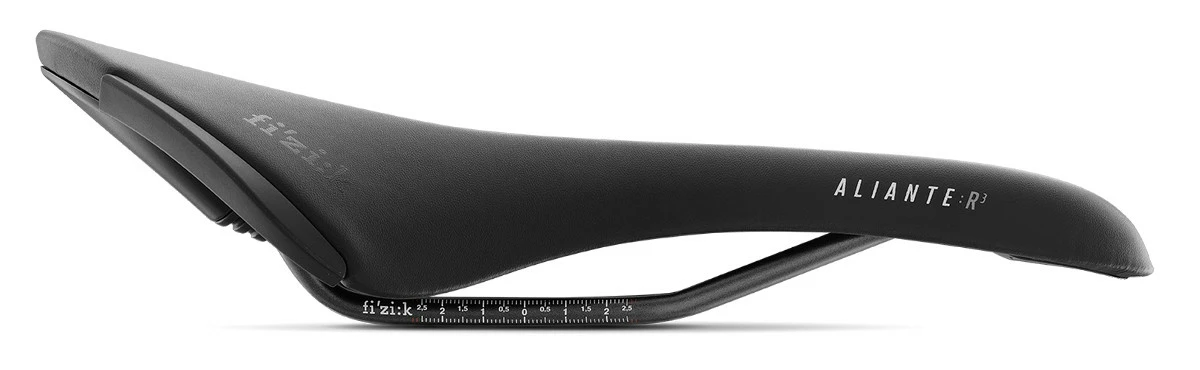 Selle Vélo Route Et VTT Fizik Aliante R3 Open Kium Regular Anthracite 5 Selle Vélo Route Et VTT Fizik Aliante R3 Open Kium Regular Anthracite – Image 3