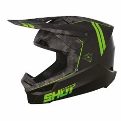 Shot Casque MX Furious Army Green Matt