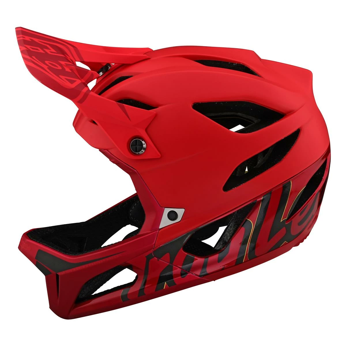 Troy Lee Designs Casque VTT Enduro Stage MIPS Signature - Rouge 3 Troy Lee Designs Casque VTT Enduro Stage MIPS Signature - Rouge