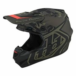 Troy Lee Designs Casque MX GP Overload - Camo Army Vert/Gris