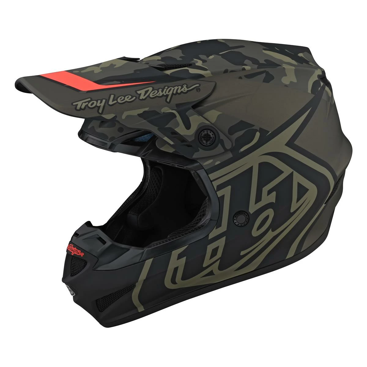Troy Lee Designs Casque MX GP Overload - Camo Army Vert/Gris 3 Troy Lee Designs Casque MX GP Overload - Camo Army Vert/Gris