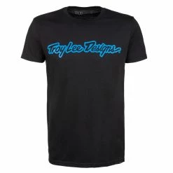 Troy Lee Designs T-Shirt Signature Black Heather
