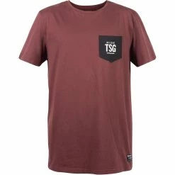 TSG T-Shirt Pocket Heather - Oxblood