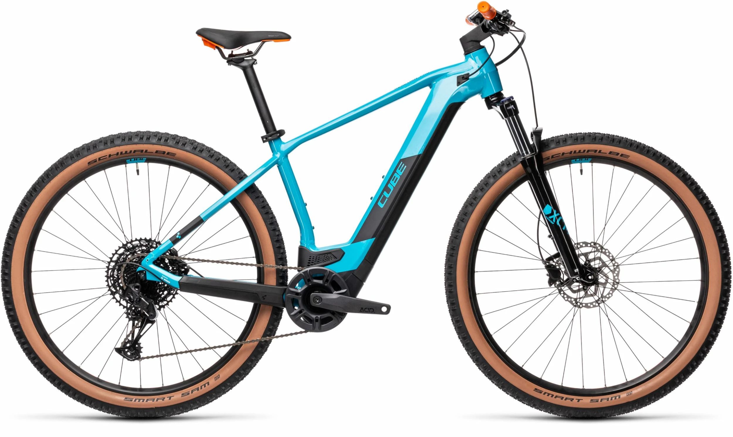 Velo VTT Electrique Cube Reaction Pro 625Wh 29 Petrol Orange 2021 T.L 3 Velo VTT Electrique Cube Reaction Pro 625Wh 29 Petrol Orange 2021 T.L