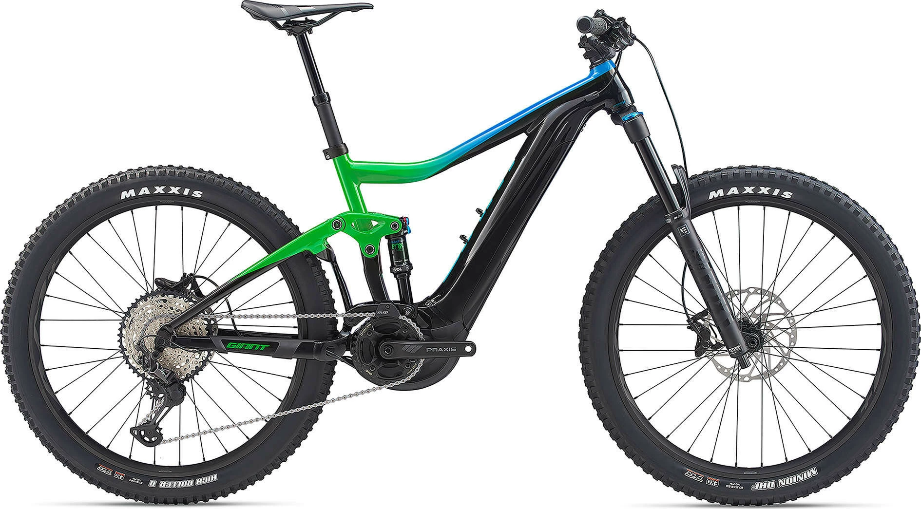Velo VTT Electrique Giant Trance E+ 2 Pro Noir Vert Bleu T.M 3 Velo VTT Electrique Giant Trance E+ 2 Pro Noir Vert Bleu T.M