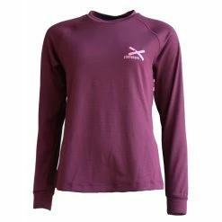 Zimtstern Femme T-Shirt Manches Longues Crewz Windsor Wine